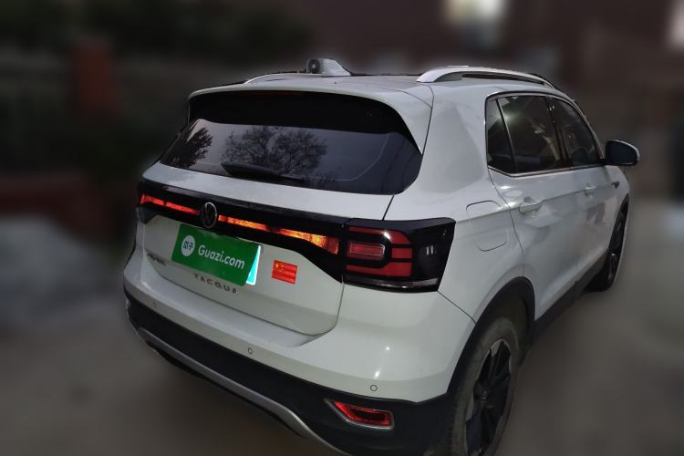 Used Volkswagen Tacqua 2021 1.5L Automatic Yue Zhi Lian Edition Rear Right 45 Deg