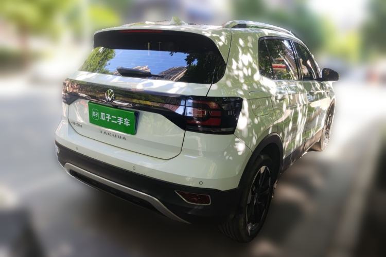 Used Volkswagen Tacqua 2021 1.5L Automatic Yue Zhi Lian Edition Rear Right 45 Deg