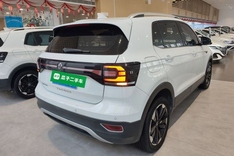 Used Volkswagen Tacqua 2021 1.5L Automatic Yue Zhi Lian Edition Rear Right 45 Deg