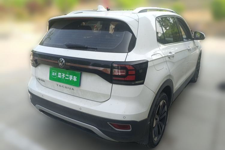 Used Volkswagen Tacqua 2021 1.5L Automatic Yue Zhi Lian Edition Rear Right 45 Deg