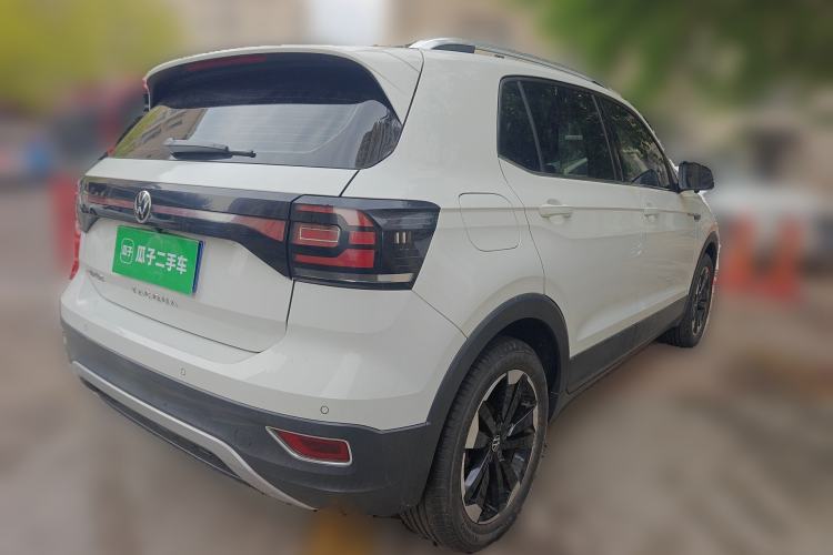 Used Volkswagen Tacqua 2021 1.5L Automatic Yue Zhi Lian Edition Rear Right 45 Deg