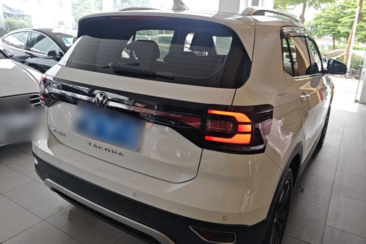 Used Volkswagen Tacqua 2021 1.5L Automatic Yue Zhi Lian Edition Rear Right 45 Deg