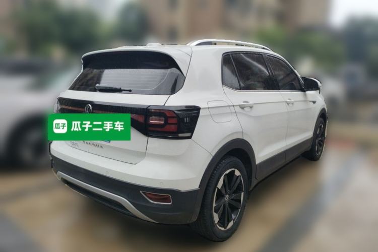 Used Volkswagen Tacqua 2021 1.5L Automatic Yue Zhi Lian Edition Rear Right 45 Deg