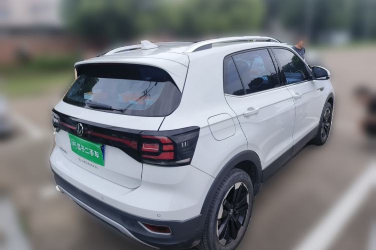 Used Volkswagen Tacqua 2021 1.5L Automatic Yue Zhi Lian Edition Rear Right 45 Deg