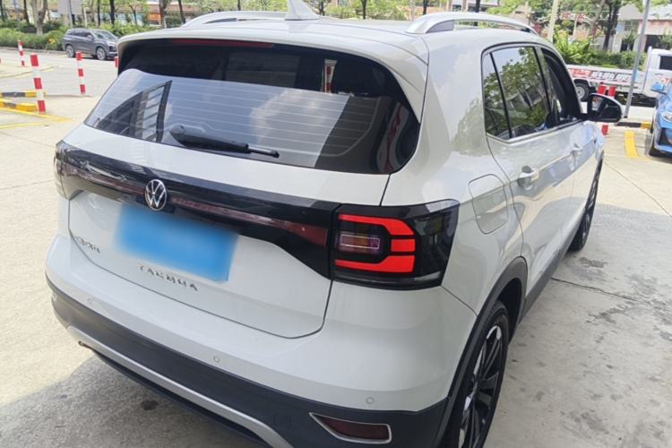 Used Volkswagen Tacqua 2021 1.5L Automatic Yue Zhi Lian Edition Rear Right 45 Deg
