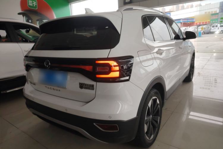 Used Volkswagen Tacqua 2021 1.5L Automatic Yue Zhi Lian Edition Rear Right 45 Deg