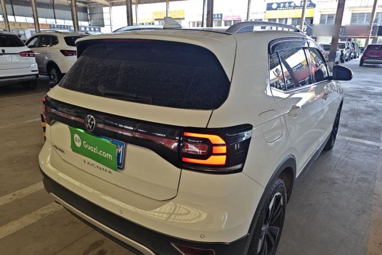 Used Volkswagen Tacqua 2021 1.5L Automatic Yue Zhi Lian Edition Rear Right 45 Deg