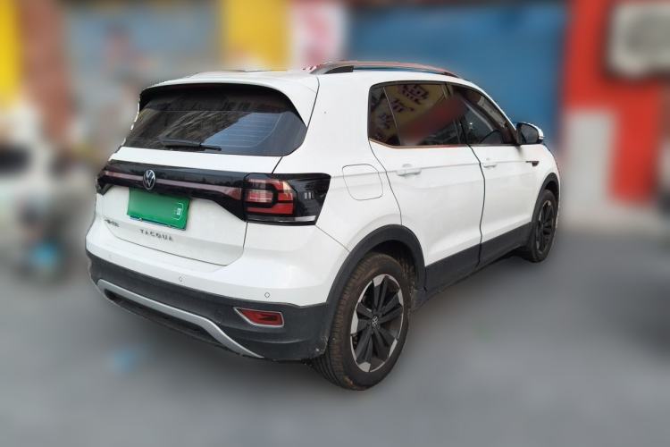 Used Volkswagen Tacqua 2021 1.5L Automatic Yue Zhi Lian Edition Rear Right 45 Deg