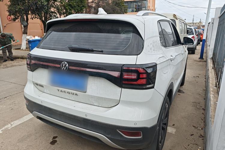 Used Volkswagen Tacqua 2021 1.5L Automatic Yue Zhi Lian Edition Rear Right 45 Deg