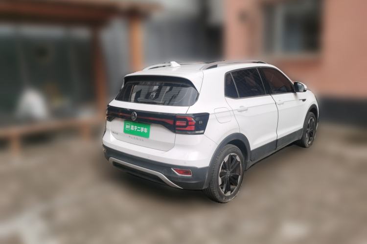 Used Volkswagen Tacqua 2021 1.5L Automatic Yue Zhi Lian Edition Rear Right 45 Deg