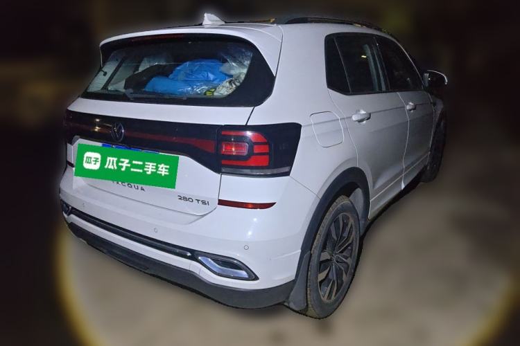 Used Volkswagen Tacqua 2021 280TSI DSG R-Line Connected Version Rear Right 45 Deg