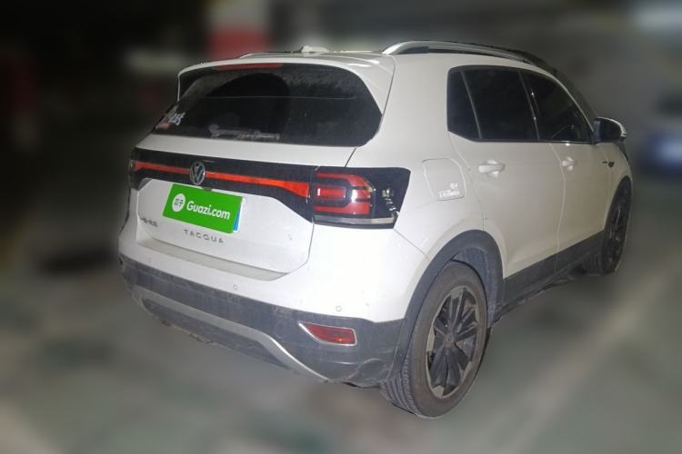 Used Volkswagen Tacqua 2021 1.5L Automatic Yue Zhi Lian Edition Rear Right 45 Deg