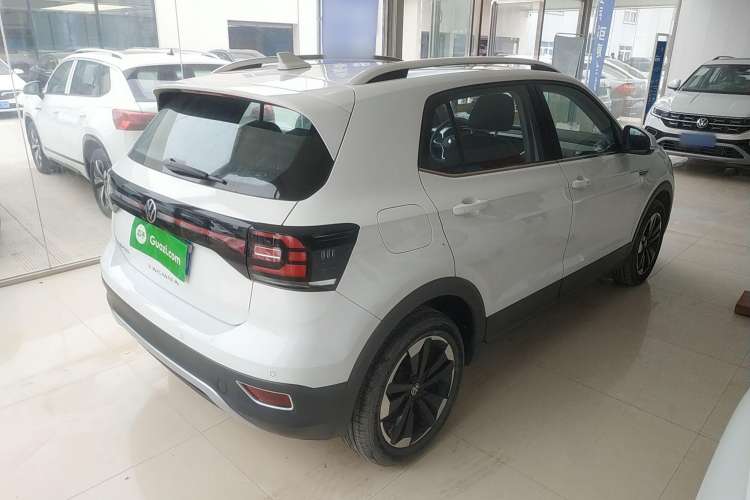 Used Volkswagen Tacqua 2021 1.5L Automatic Yue Zhi Lian Edition Rear Right 45 Deg