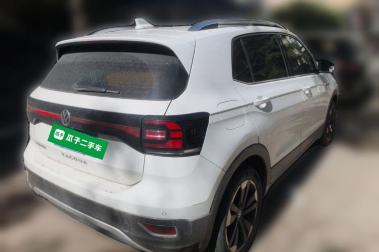 Used Volkswagen Tacqua 2021 1.5L Automatic Yue Zhi Lian Edition Rear Right 45 Deg