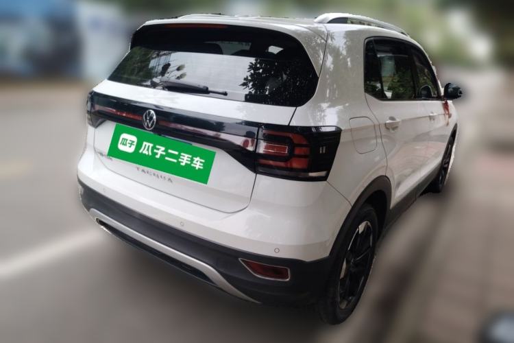 Used Volkswagen Tacqua 2021 1.5L Automatic Yue Zhi Lian Edition Rear Right 45 Deg