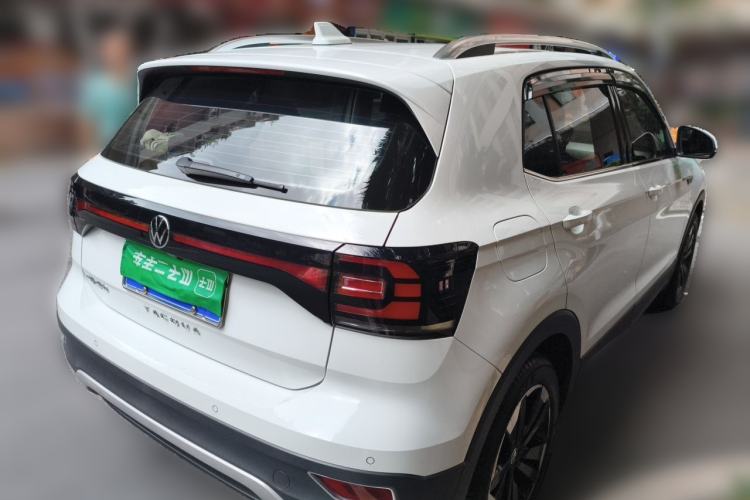 Used Volkswagen Tacqua 2021 1.5L Automatic Yue Zhi Lian Edition Rear Right 45 Deg