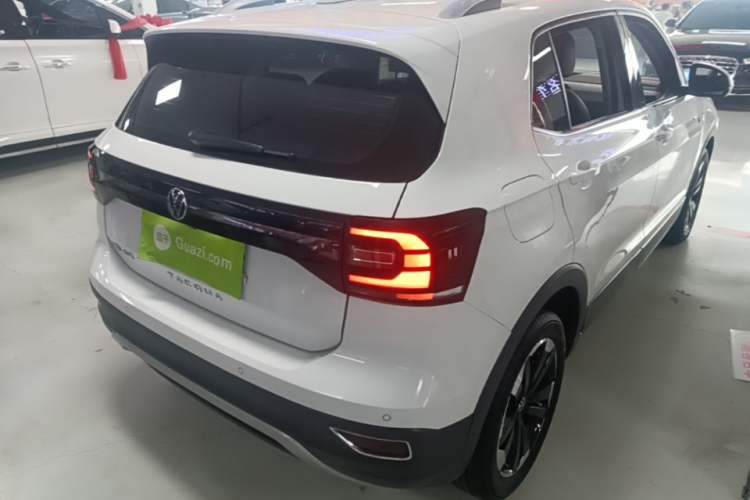 Used Volkswagen Tacqua 2021 1.5L Automatic Yue Zhi Lian Edition Rear Right 45 Deg
