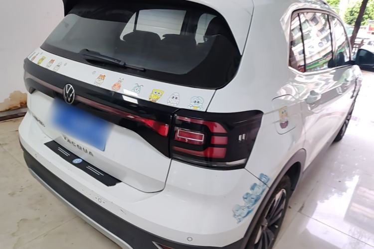 Used Volkswagen Tacqua 2021 1.5L Automatic Yue Zhi Lian Edition Rear Right 45 Deg