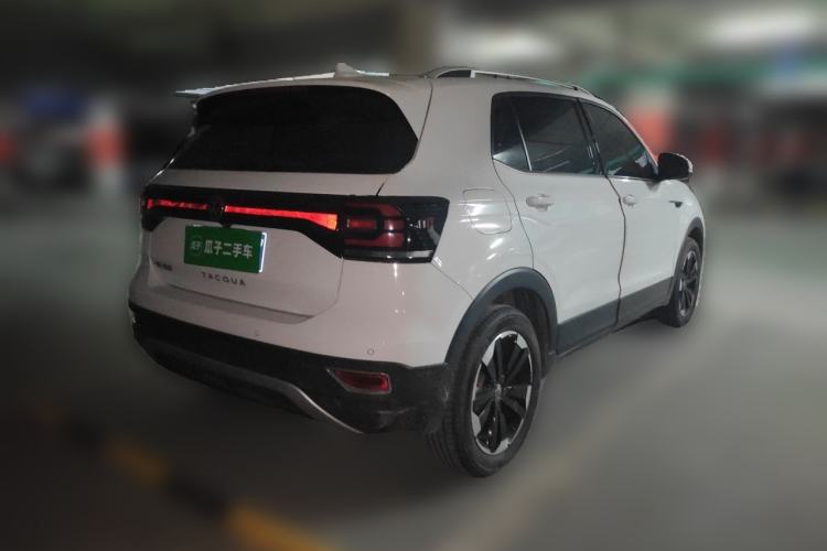 Used Volkswagen Tacqua 2021 1.5L Automatic Yue Zhi Lian Edition Rear Right 45 Deg