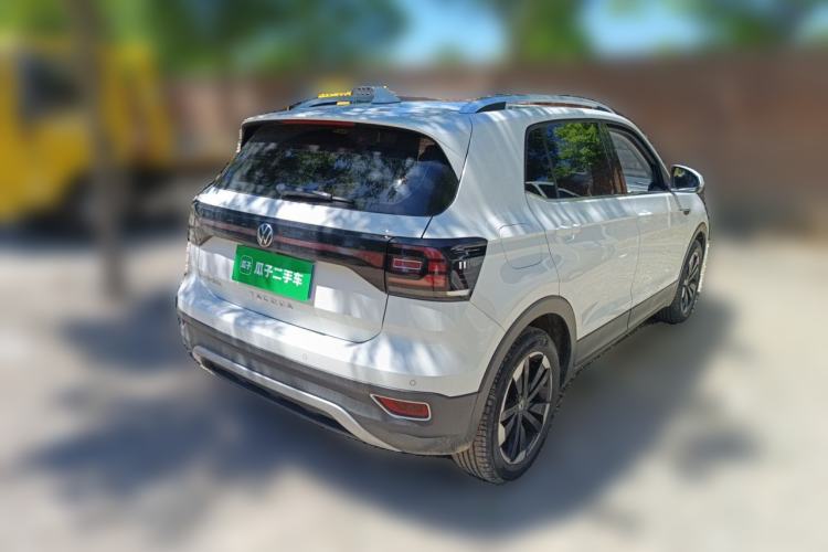 Used Volkswagen Tacqua 2021 1.5L Automatic Yue Zhi Lian Edition Rear Right 45 Deg