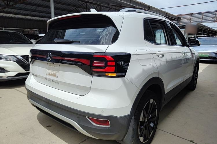Used Volkswagen Tacqua 2021 1.5L Automatic Yue Zhi Lian Edition Rear Right 45 Deg