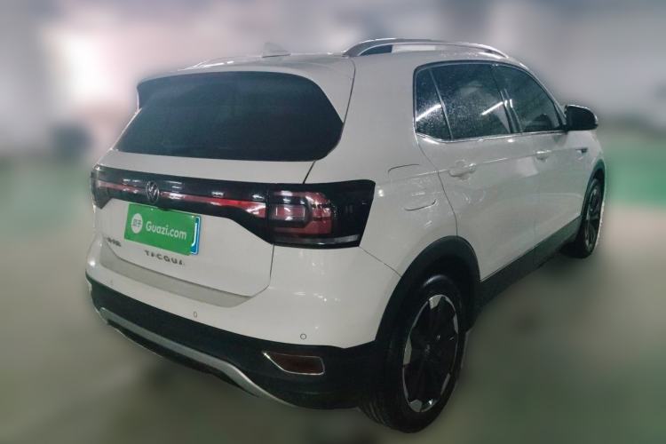 Used Volkswagen Tacqua 2021 1.5L Automatic Yue Zhi Lian Edition Rear Right 45 Deg