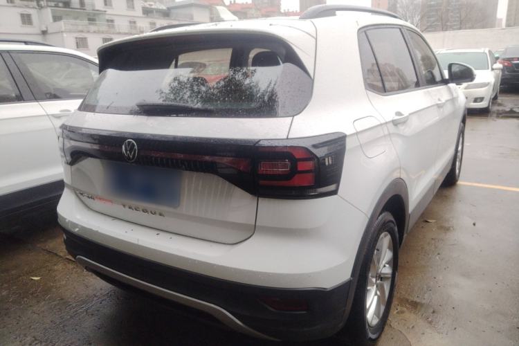 Used Volkswagen Tacqua 2021 1.5L Automatic Shangzhilian Edition Rear Right 45 Deg