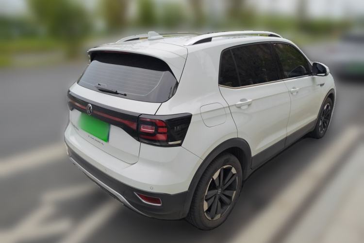 Used Volkswagen Tacqua 2021 1.5L Automatic Yue Zhi Lian Edition Rear Right 45 Deg