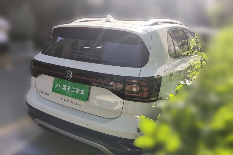 Used Volkswagen Tacqua 2021 1.5L Automatic Yue Zhi Lian Edition Rear Right 45 Deg