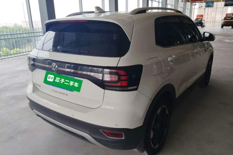Used Volkswagen Tacqua 2021 1.5L Automatic Yue Zhi Lian Edition Rear Right 45 Deg