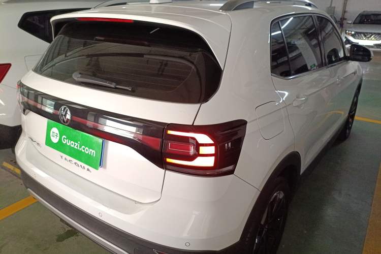 Used Volkswagen Tacqua 2021 1.5L Automatic Yue Zhi Lian Edition Rear Right 45 Deg