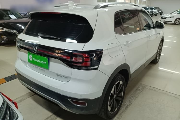 Used Volkswagen Tacqua 2021 200TSI DSG JoyConnect Edition Rear Right 45 Deg