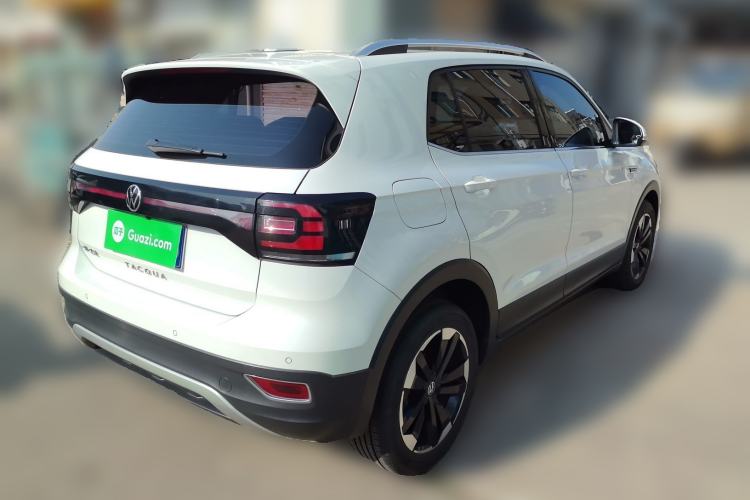 Used Volkswagen Tacqua 2021 1.5L Automatic Yue Zhi Lian Edition Rear Right 45 Deg