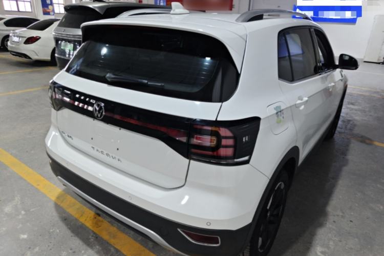 Used Volkswagen Tacqua 2021 1.5L Automatic Yue Zhi Lian Edition Rear Right 45 Deg