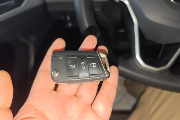 Used Volkswagen Tacqua 2021 1.5L Automatic Yue Zhi Lian Edition Vehicle Key
