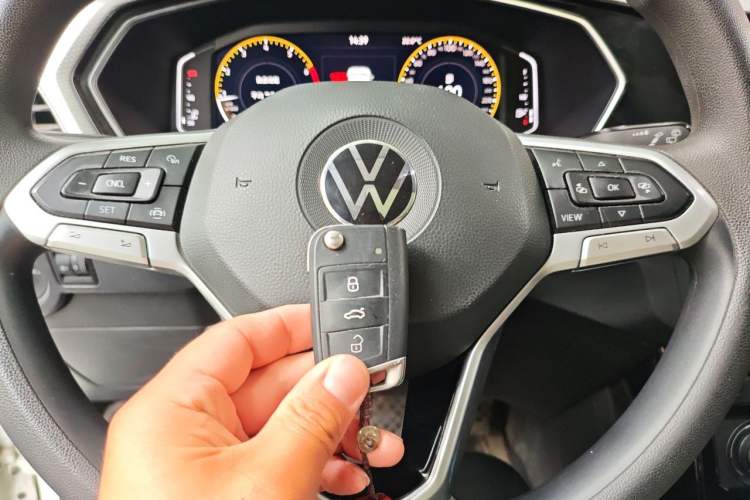 Used Volkswagen Tacqua 2021 1.5L Automatic Yue Zhi Lian Edition Vehicle Key
