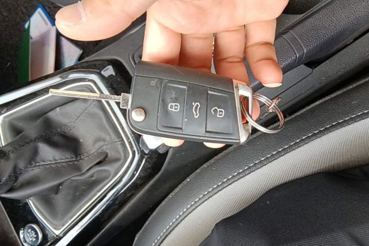 Used Volkswagen Tacqua 2021 1.5L Automatic Yue Zhi Lian Edition Vehicle Key
