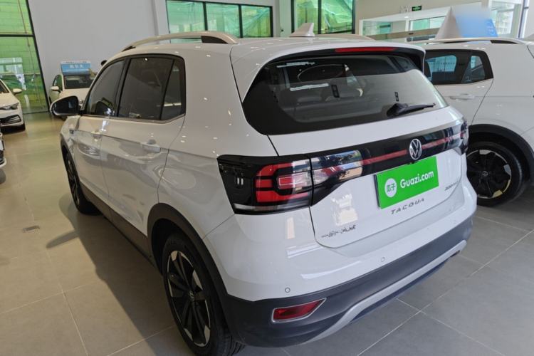 Used Volkswagen Tacqua 2023 200TSI DSG Joy-Connect Edition Rear Left 45 Deg