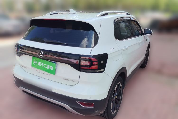 Used Volkswagen Tacqua 2023 200TSI DSG Joy-Connect Edition Rear Right 45 Deg