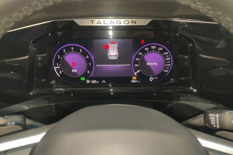 Used Volkswagen Talagon 2023 Facelift 380TSI All-Wheel-Drive Luxury Jiajing Pro 6-Seater Instrument Cluster