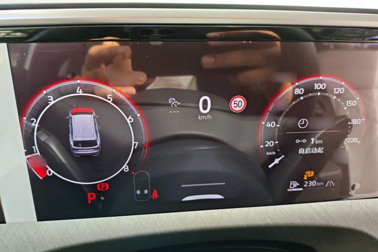 Used Volkswagen Talagon 2026 Model 450TSI Four-Wheel Drive Flagship 6-Seater Instrument Cluster