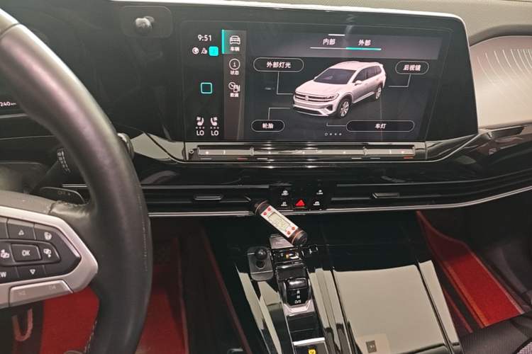 Used Volkswagen Talagon 2021 380TSI Four-Wheel Drive Flagship Version Audio And AC Panel