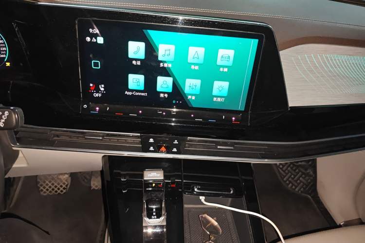 Used Volkswagen Talagon 2021 380TSI Four-Wheel Drive Flagship Version Audio And AC Panel