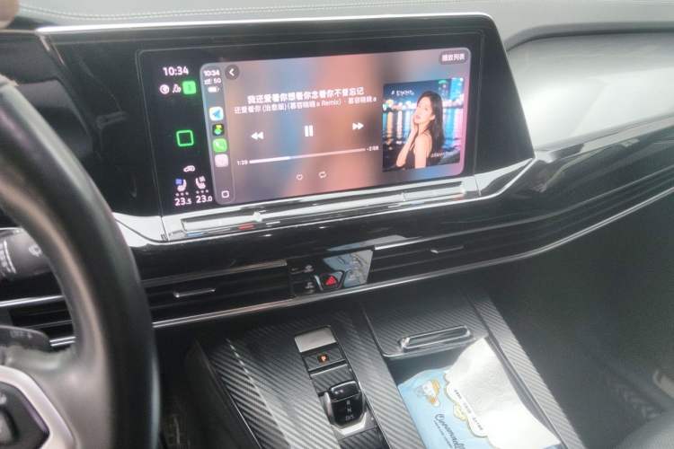 Used Volkswagen Talagon 2021 380TSI Four-Wheel Drive Flagship Version Audio And AC Panel
