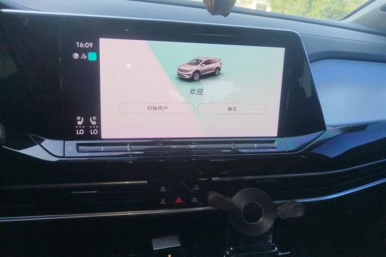 Used Volkswagen Talagon 2021 380TSI Four-Wheel Drive Flagship Version Audio And AC Panel