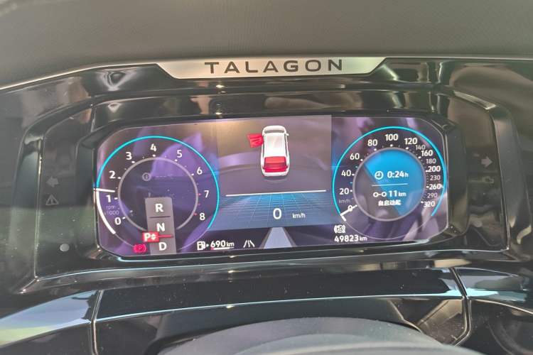 Used Volkswagen Talagon 2021 380TSI Four-Wheel Drive Luxury Premium Edition Pro Instrument Cluster