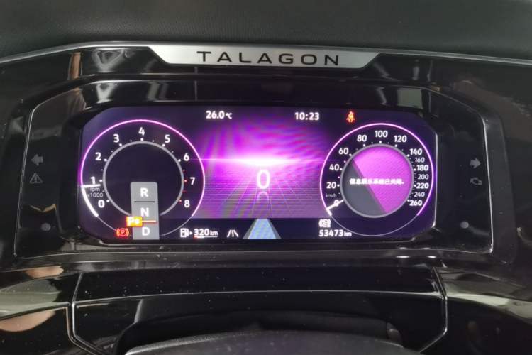 Used Volkswagen Talagon 2021 380TSI Four-Wheel Drive Luxury Premium Edition Pro Instrument Cluster