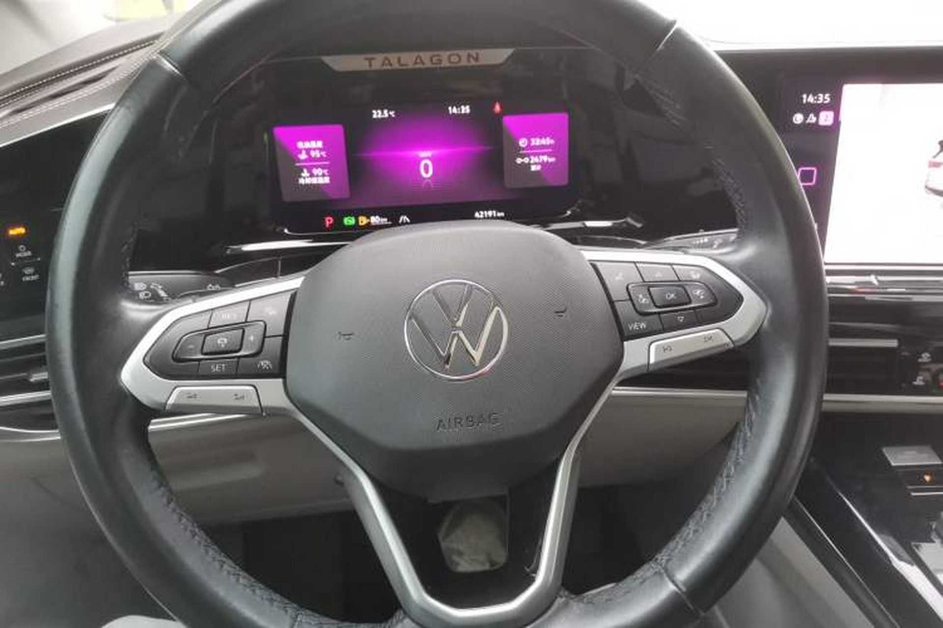 Used Volkswagen Talagon 2021 380TSI Four-Wheel Drive Flagship Version Instrument Cluster