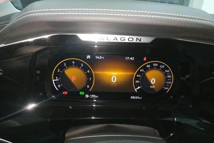 Used Volkswagen Talagon 2021 330TSI Two-Wheel-Drive Luxury Edition – Scenic Version Instrument Cluster