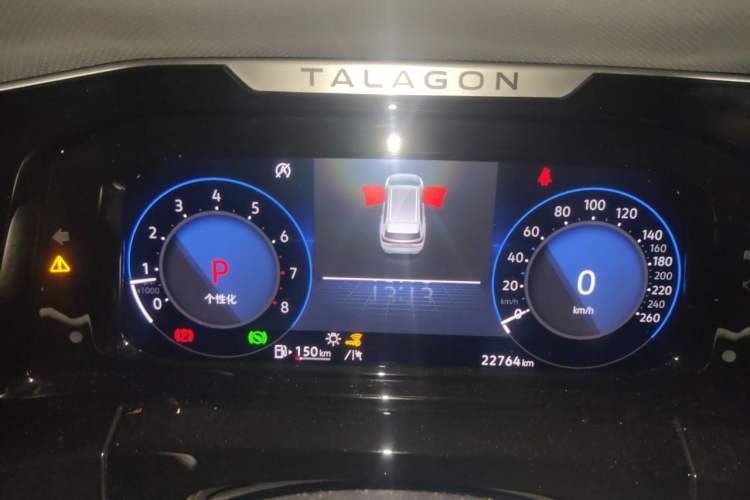 Used Volkswagen Talagon 2021 380TSI Four-Wheel Drive Luxury "Jiajing" Edition Pro Limited Edition Instrument Cluster